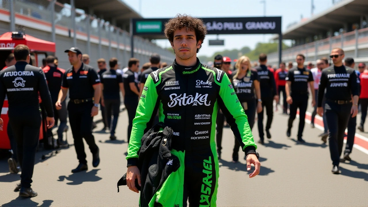 Bortoleto larga em último no GP de São Paulo após acidente grave na sprint